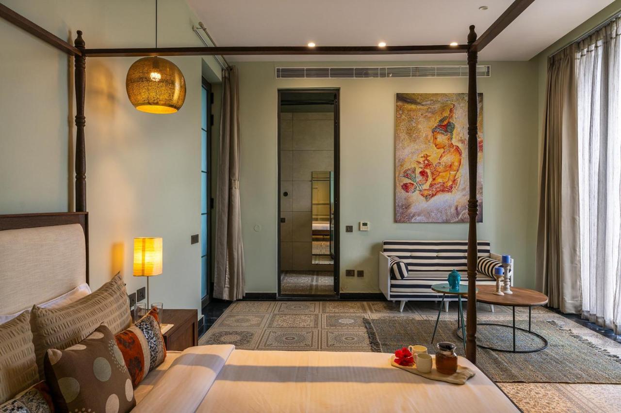 Stayvista'S Anantam - Luxury 4Br Villa With Huge Swimming Pool In Delhi Neu-Delhi Exterior foto